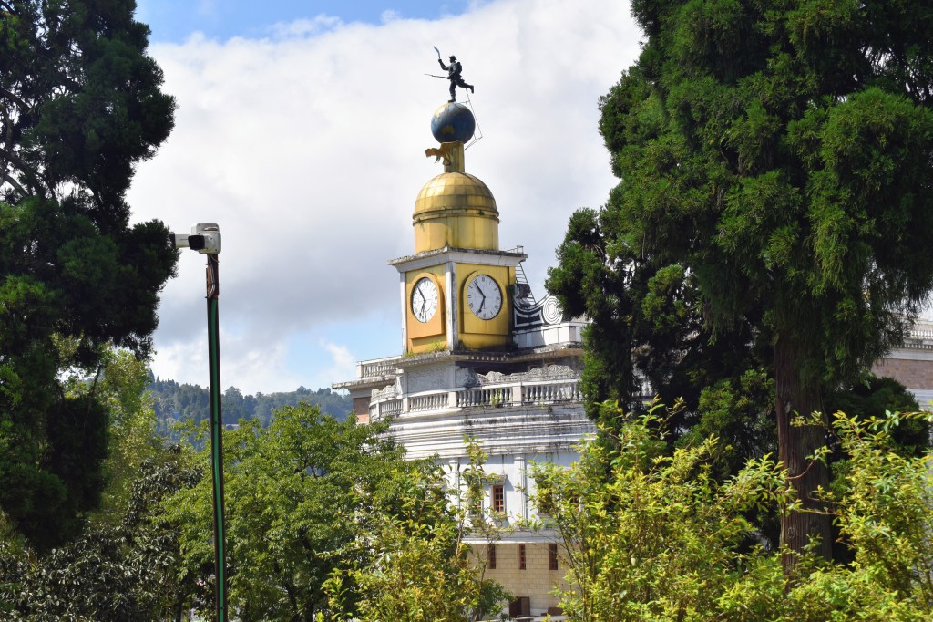 View from Bhanu Bhavan Darjeeling