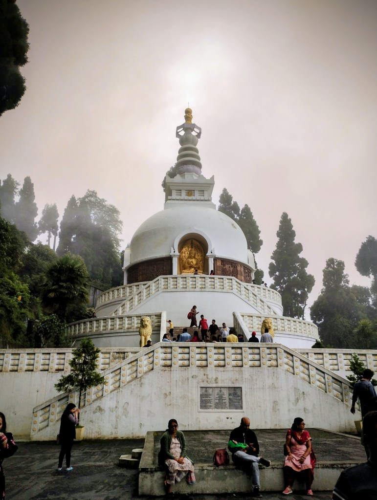 Japanese Peace Pagoda Darjeeling